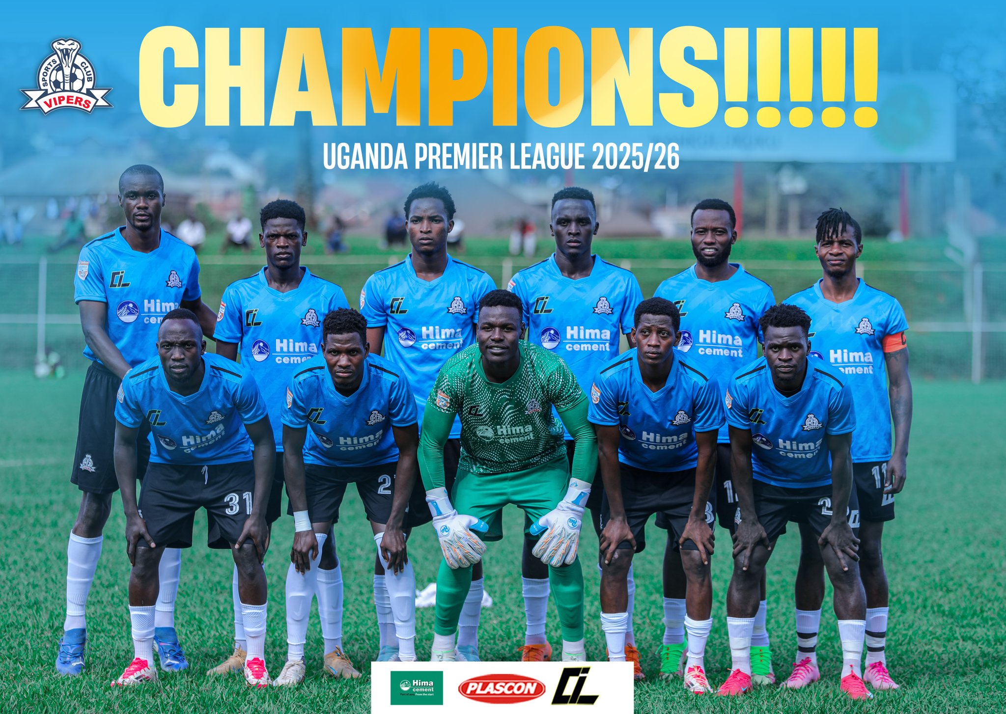 Vipers SC Lift UPL Trophy For The 8th Time.
