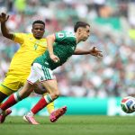 Kenonis and Jiménez Fire Mexico to 2-0 Win Over Nine-Man South Africa in World Cup Thriller