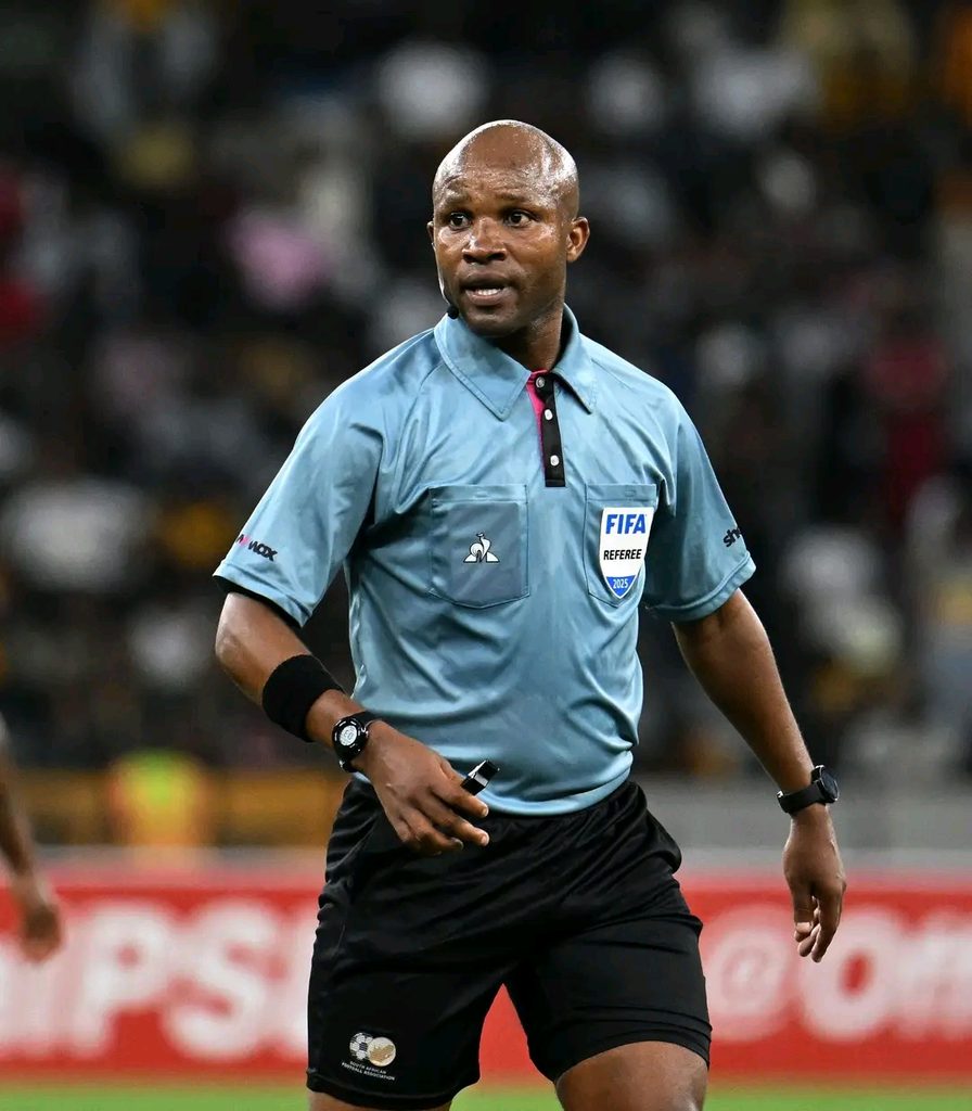 Eugine Nkosinathi Mdluli referee Kitara vs Al Ahly CAF Confederation Cup