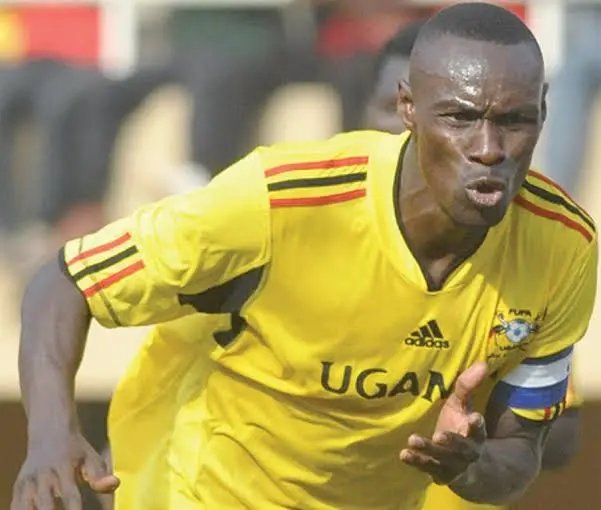 Andy Mwesigwa Uganda Cranes captain AMESCO fundraising match