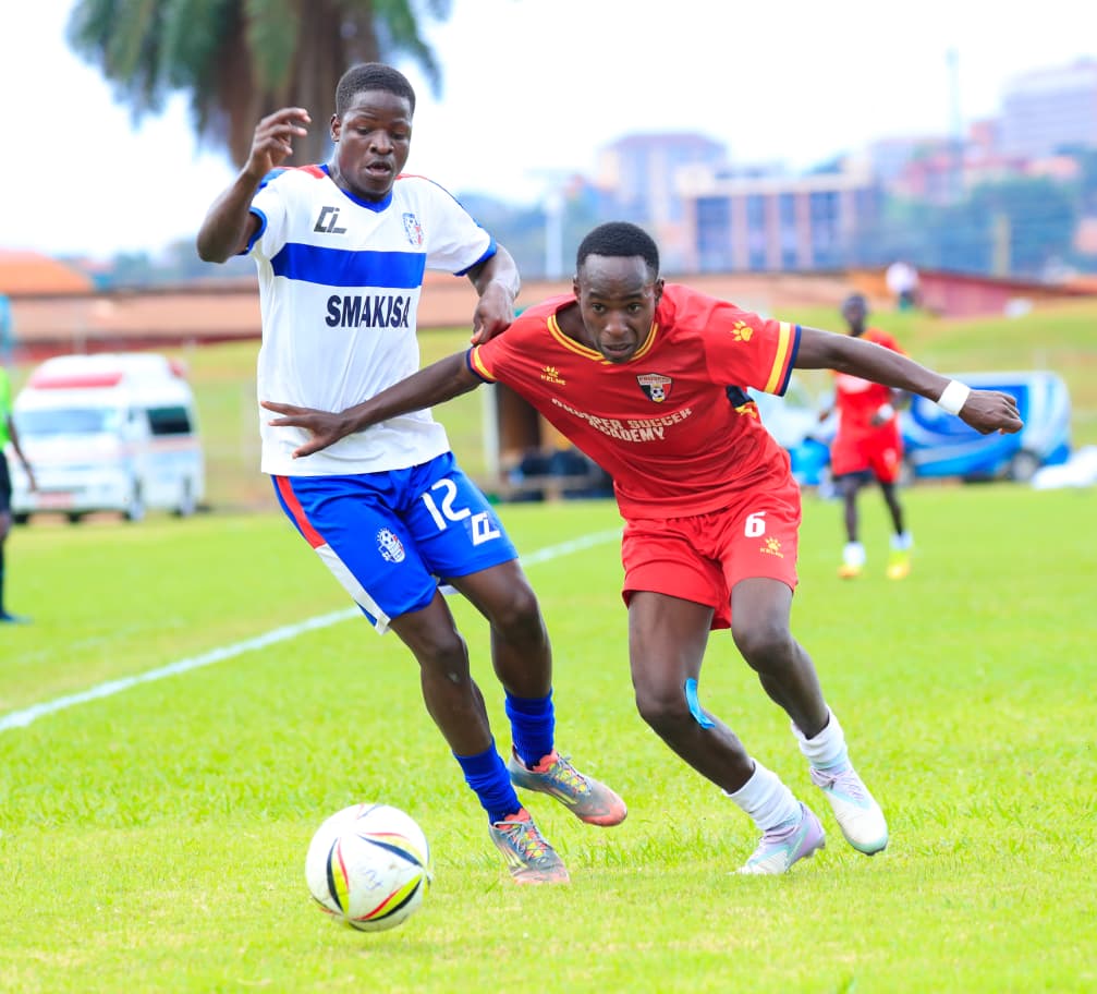 FUFA Academies League match action between St Marys Kitende and Prosper