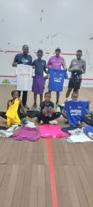KAMPALA CLUB RECEIVES SQUASH EQUIPMENT DONATION TO SUPPORT YOUNG PLAYERS IN UGANDA